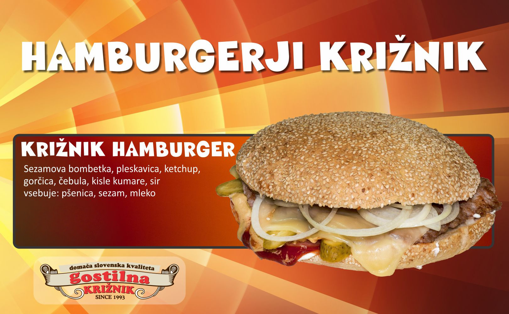 Križnik hamburger